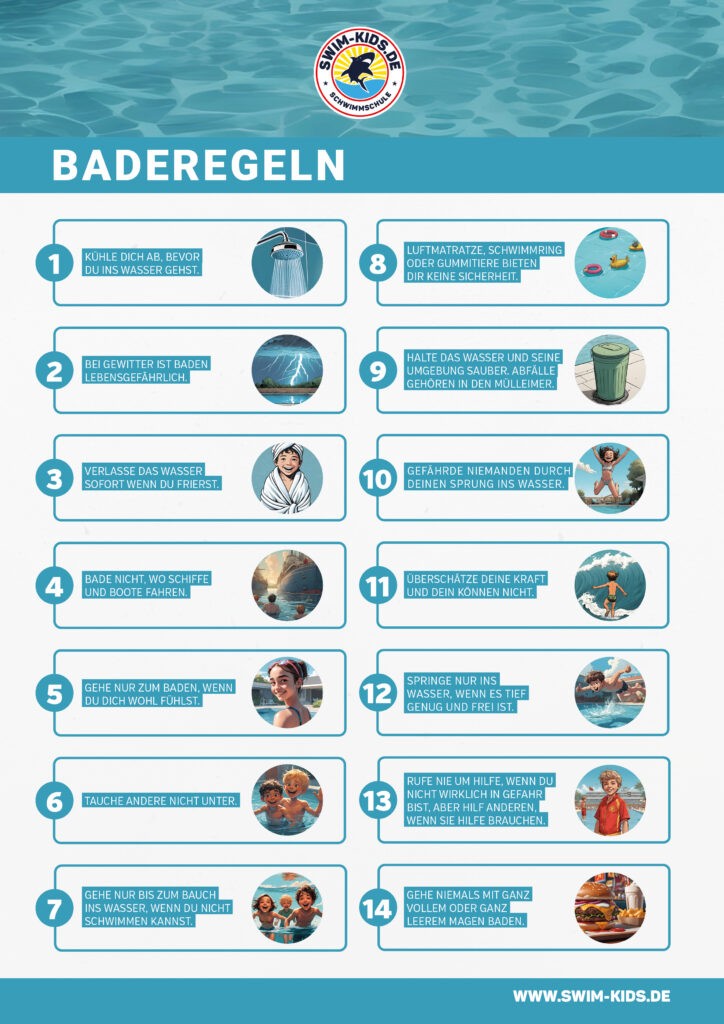 Baderegeln - swim-coach.de